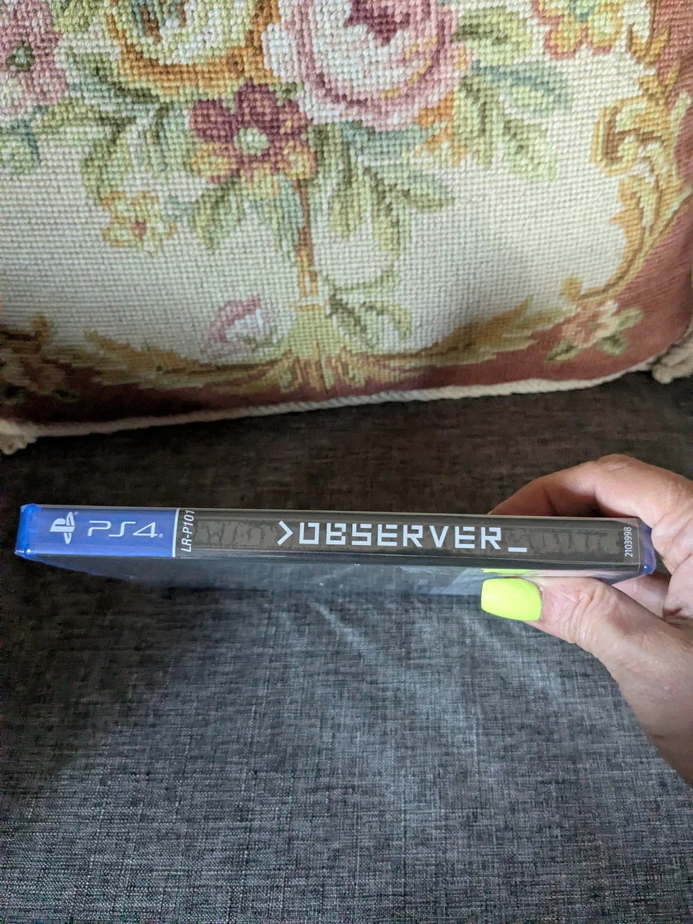 Sony PS4 Observer – Blue and Black Case